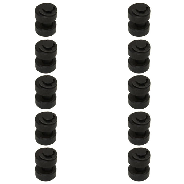 10er-Pack Gewindebohrer-Klemmplatten-Set für MT-TH-8-20 (JSN 20) Gewindebohrkopf