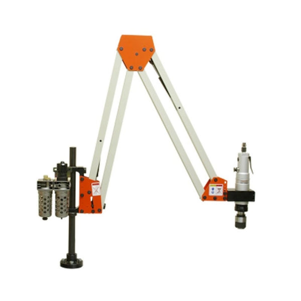 ARM-1000-16-AN Tapping Machine Pantographic Arm With Adjustable Angle Head - Pneumatic Motor